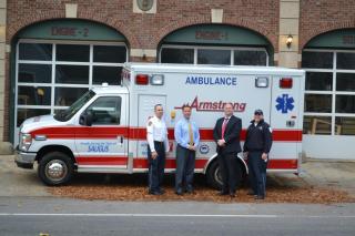  Town Manager Announces Agreement with Armstrong Ambulance