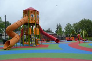 The new playground at Bucchiere/Bristow Park