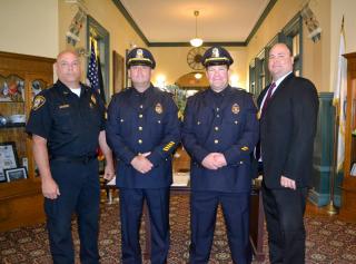 Saugus Police Department Promotions Announced 
